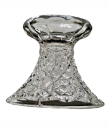 FOSTORIA ROSBY Antique Clear Pressed Cut Glass Stand Base For Punch Bowl... - €25,83 EUR