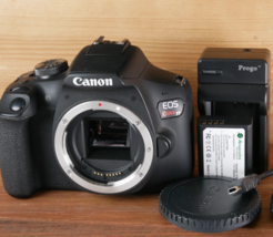 Canon EOS Rebel T7 24.1MP Digital SLR Camera Body *GOOD/TESTED* - £209.70 GBP
