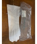 Lanolav Gloves Leather Kids Children&#39;s Size 6.5 Silk Lined New 1950s Vin... - $280.62 MXN