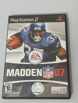 Madden NFL 07 PS2 PlayStation 2 - Complete+ Manual CIB - $16.83