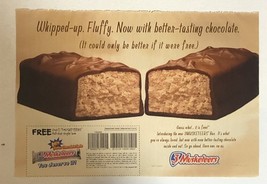 1997 3 Musketeers Candy Bar Vintage Print Ad Advertisement  PA1 - $152.96 MXN