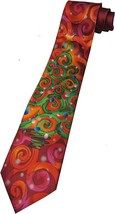 Jerry Garcia Neck Tie Collection 60 Snail Garden Christmas New - $39.99