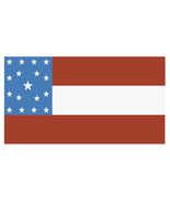 J P Gillis U.S Civil War  Flag Sticker Decal F249 - £1.53 GBP+