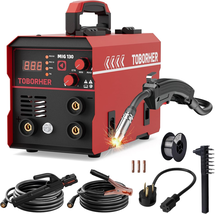 130A MIG Welder, 110V/220V Dual Voltage Flux Core MMA DC/MIG Flux/Lift T... - $2,608.37 MXN