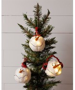 Set Snowmen Led Hangers - battery operated - $40.83 CAD