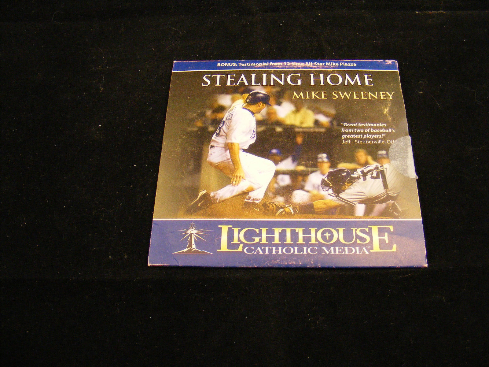 Stealing Home Mike Sweeney CD AUDIOBOOK - Lighouse Media  -Religious - $4.74