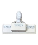 Martha Stewart Edge Paper Punch Embossed Snowflake Christmas Holidays Winter - $11.30