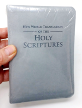 New World Translation Holy Scriptures Faux Leather-Gray-Jehovah&#39;s Witnesses NOS - £19.94 GBP