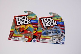 Lot of 2 Tech Deck Throwback Series Finger Board Walmart Exclusives Alien &amp; Toy  - £13.49 GBP