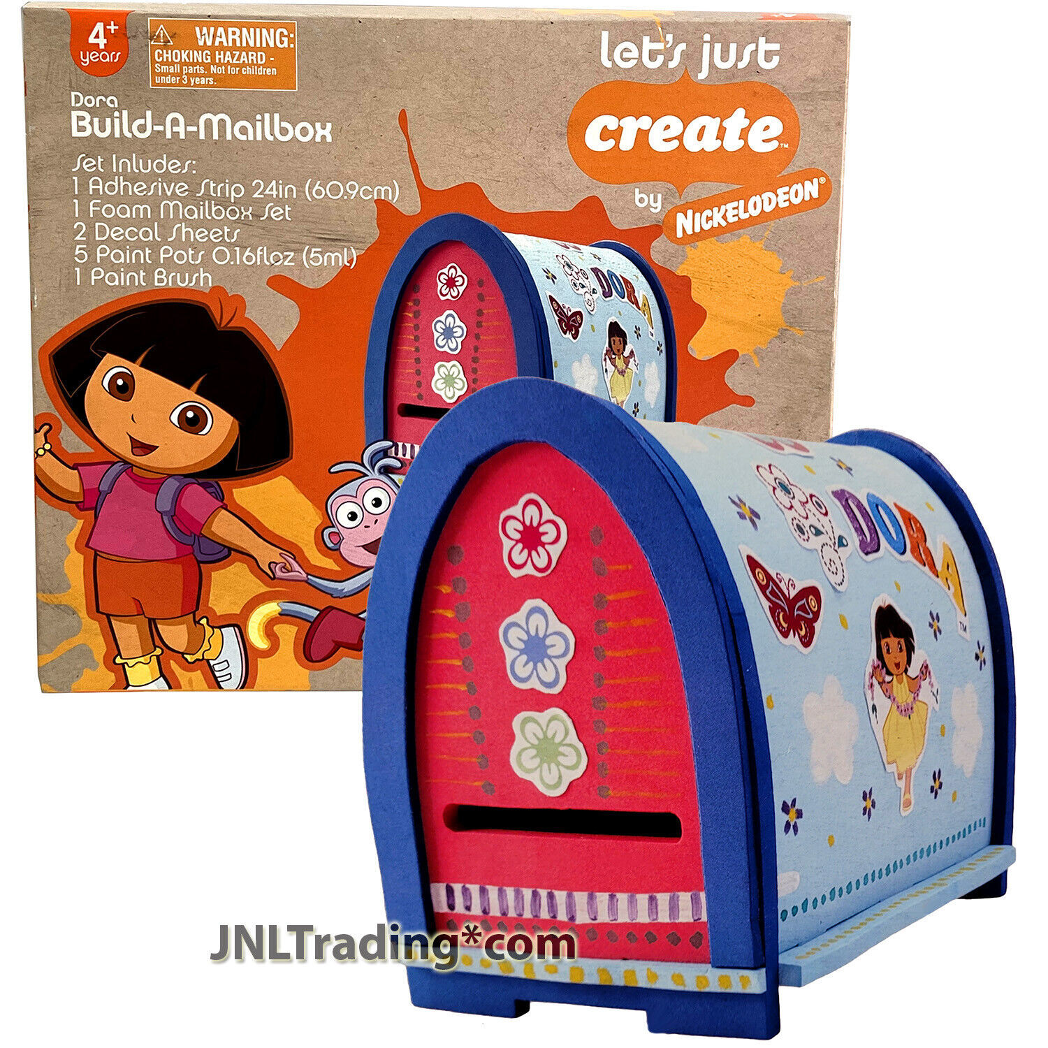 Primary image for Year 2007 Nickelodeon Dora the Explorer Let's Just Create Kit : BUILD -A-MAILBOX
