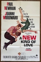 *A NEW KIND OF LOVE (1963) Paul Newman, Joanne Woodward &amp; Maurice Cheval... - $95.00