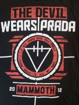 The Devil Wears Prada 2012 Mammoth Tour T Shirt Womens  Size Small - £15.22 GBP