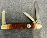Vintage Camillus NY USA Boy Scout 3 BLADE, CAMW3E, Whittlers Pocket Knife - $51.92