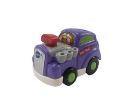 V Tech Go Go Smart Wheels Vehicles Purple Hot Rod Lights Up Toy Works - £8.67 GBP