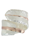 Montana Silversmith Rose Gold Filament Feather Ring - £67.22 GBP
