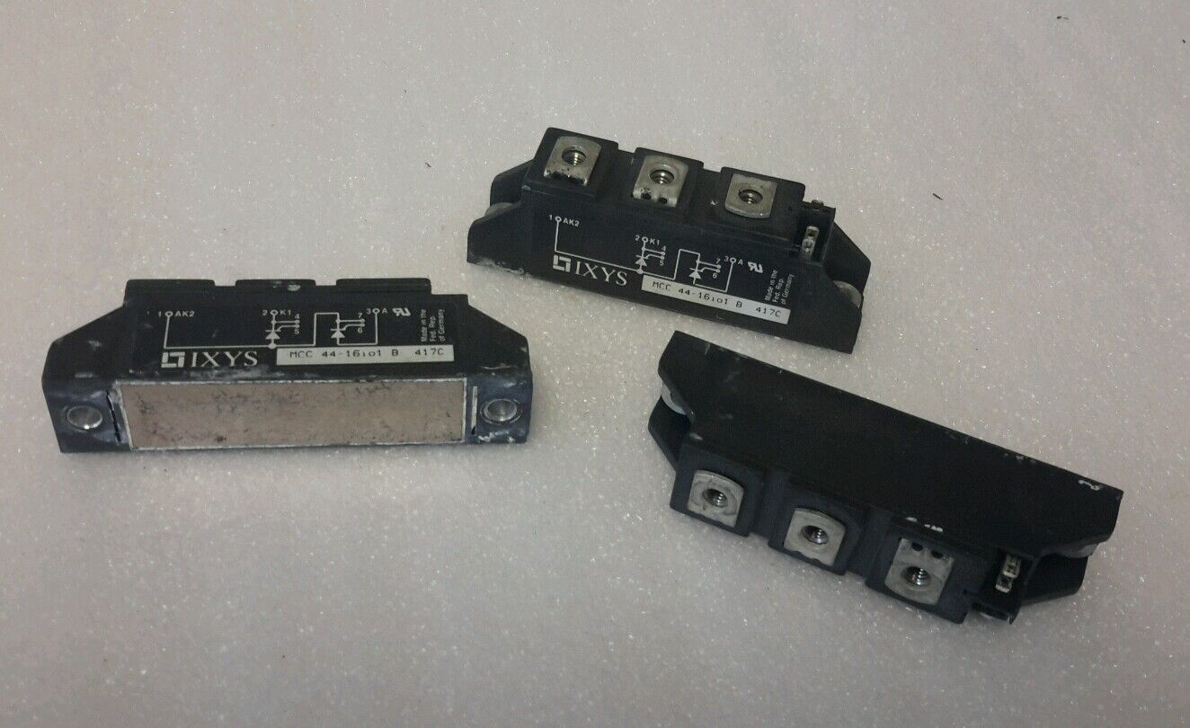 IXYS MCC 44-16IO1 B DUAL THYRISTOR MODULE (LOT OF 3) $49 - $34.47