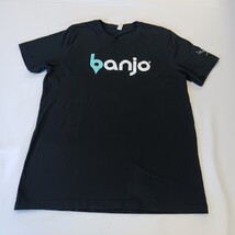 Banjo Park City Utah Men's Black Cotton Graphic T-Shirt Short Sleeve Size Large image 15