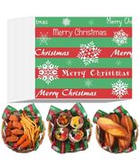 Tenceur Christmas Wax Paper Sheets Winter Printed 150 Pcs - $226.26 MXN