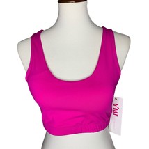 YMI Performance Strappy Back Sports Bra Large Pink Removable Pads 4 Way ... - £15.26 GBP