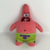 SpongeBob SquarePants Patrick Star 11&quot; Plush Stuffed Toy Sound Effects Burps - £22.89 GBP