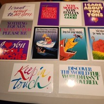 Lot of 11 Vintage 80&#39;s NEW postcards, unused, range 82&#39; to 86&#39; closed gift store - £9.97 GBP