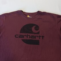 Carhartt Original Fit Men's Red Graphic Logo Short Sleeve T-Shirt Size 2XL image 5