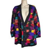 Vintage Saks Fifth Avenue 100% Merino Wool Cardigan M Many colors Excellent - £33.18 GBP