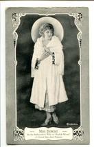 MISS DUPONT-FOOLISH WIVES-SILENT STAR-1922 POST CARD G - £17.41 GBP