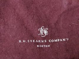 R H Stearns Azienda Co Boston Ma Cordino Rosso Anti- Ossidato Argento Pa... - $25.98