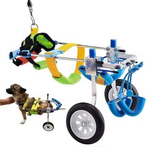 Dog Cart/Wheelchair for Back Legs Adjustable, SIZE: XXS - £43.38 GBP