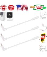 3-Pack L-Shaped Micro USB Extension Cable for Wyze Security Cameras - $18.52 CAD