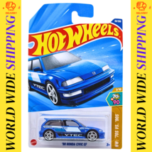 Hot Wheels &#39;90 Honda Civic Ef Series Hw &#39;70S Vs &#39;90S Case A 2025 + Free Casing - £11.41 GBP