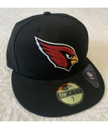 Brand New ARIZONA CARDINALS NFL NEW ERA FITTED HAT SIZE 7 - $32.47