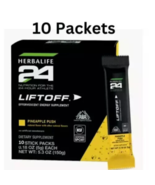 Liftoff Herbalife Energy Packs To Go! Pineapple 10 Packets - £25.49 GBP