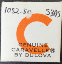 NOS Genuine Bulova Caravelle Cal. 1052.50  Watch Mainspring w/ Bridle Pa... - $19.79