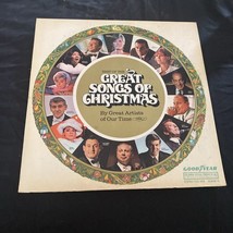 Various Artists Great Songs Of Christmas Album 9 Goodyear LP Vinyl Record Album - £5.60 GBP