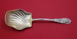 Trajan by Reed &amp; Barton Sterling Silver Berry Spoon GW Fluted w/ Flowers... - $286.11