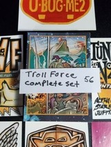 Troll Force Base set COMPLETE 56 Card Star Pics 1992 collectors trading ... - £13.54 GBP