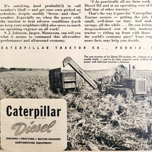 1947 Caterpillar Diesel D2 Tractor Advertisement Farming Agriculture DWNN16 - $552.67 MXN