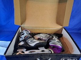 Roller Derby Skates size 8 AERIO Q80 Inline Womens Skates Purple New Dam... - $93.49