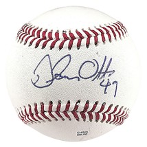 Glenn Otto San Diego Padres Signed Baseball Texas Rangers Autograph Ball... - $57.60