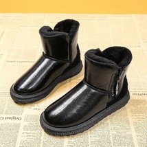 Winter Women Snow Boots For Women Shoes New Fashion Thicken Bottom Non-slip Wate - £31.25 GBP