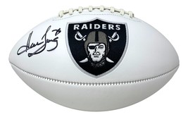 Howie Long Signed Oakland Raiders Logo Football BAS - £147.30 GBP