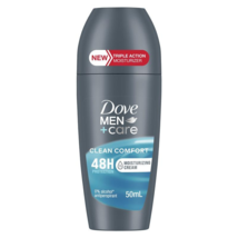 Dove for Men Antiperspirant Deodorant Roll On Clean Comfort Moisturising 50ml - $74.36