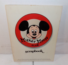 Vintage 1975 Disney Mickey Mouse Club Scrapbook by Keith Keller Songs &amp; ... - £15.46 GBP