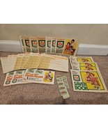 Lot of 11 S+H Green Stamps Saver Books, Vintage Grocery Store Ad - $32.26 CAD