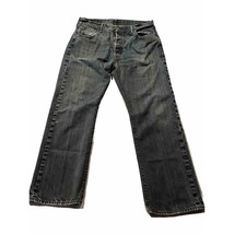Levis 501 XX Mens 36x30 Blue Denim Jeans Cotton Button Fly Y2K Medium Wa... - $20.79