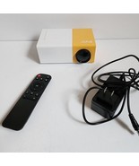 PVO Mini Projector Cord Remote Tested Works Yellow White - $18.69