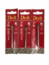 Do it Glass &amp; Tile Carbide Tipped Drill Bit 5/16&quot; Pack of 3 - £21.11 GBP