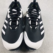 Adidas Cleats Men&#39;s Size 16 Baseball Metal Icon 6 Bounce Black White - £27.39 GBP
